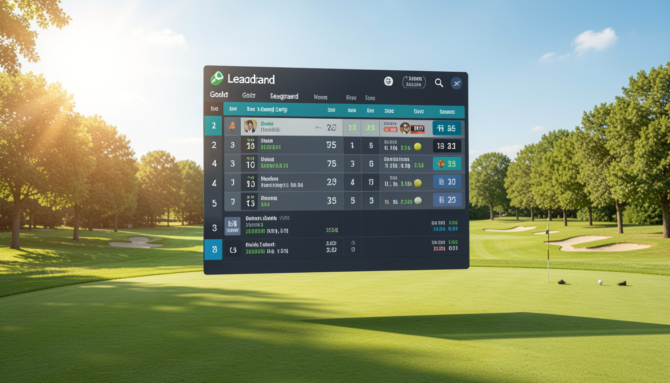 livescoring golf