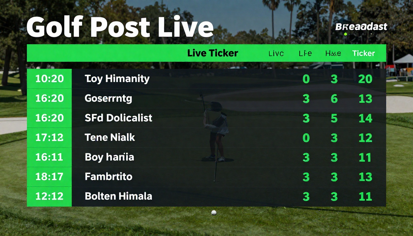 golfpost live