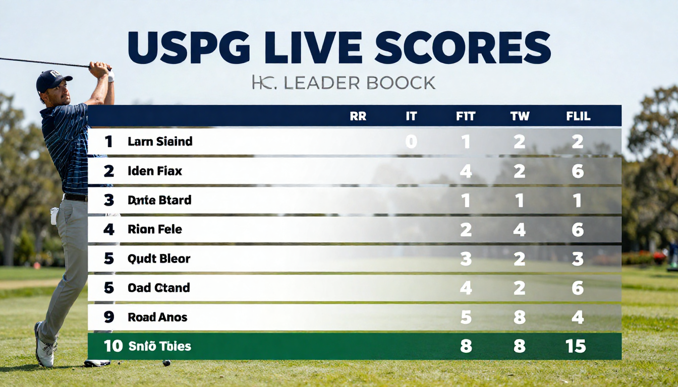 uspga live scores